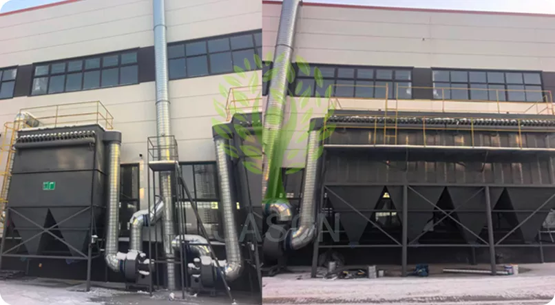设备公司5万风量布袋除尘器
